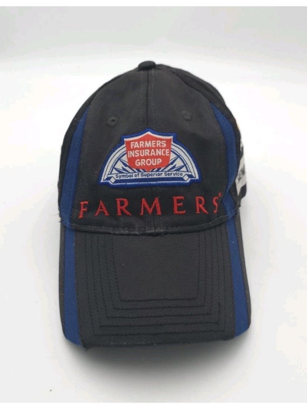 Chase Authentics Farmers Insurance NASCAR Adjustable Hat Bosch Goodyear Siemens